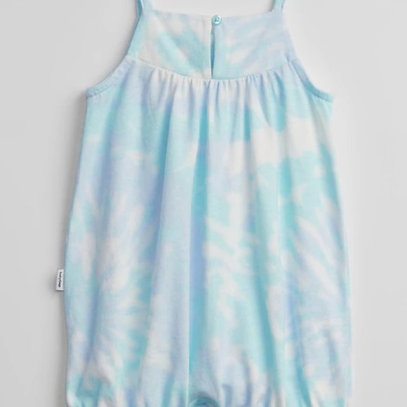 Baby Ruffle Tie-Dye Shorty One-Piece - Picture 2 of 5